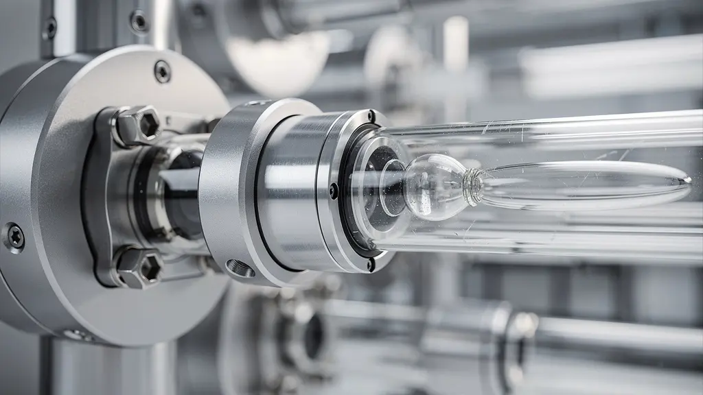 Vue d'un laboratoire de recherche moderne avec équipements scientifiques de pointe