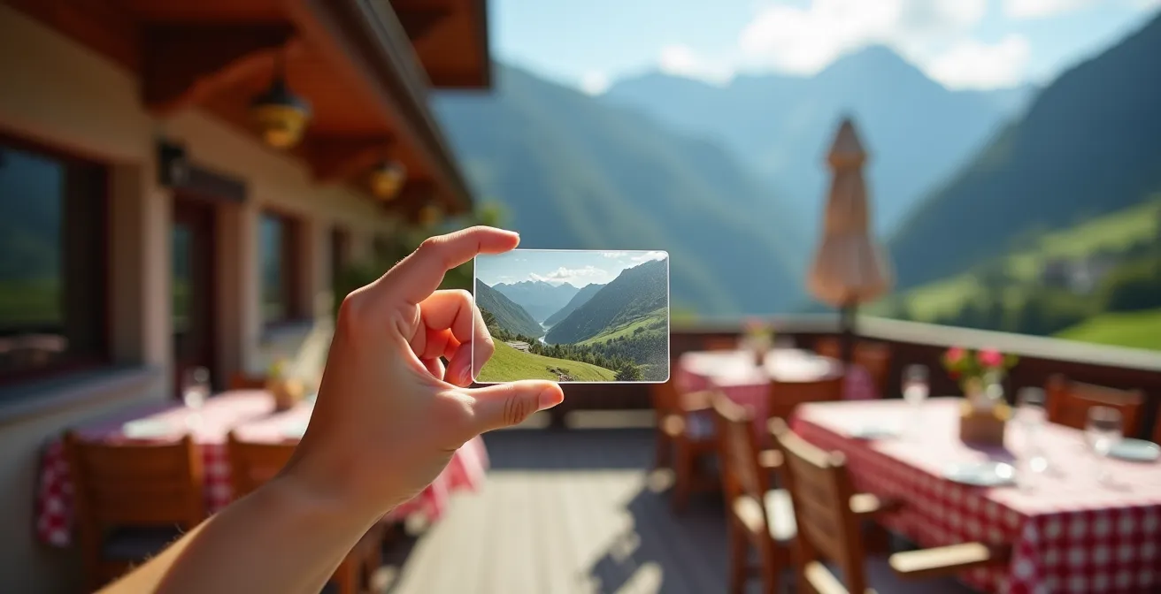 Carte visuelle stylisée de la Suisse montrant les partenaires Reka méconnus dans les vallées alpines