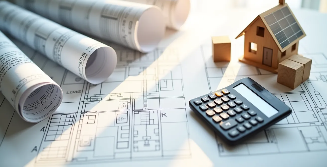 Calendrier visuel de planification des phases de rénovation énergétique sur plusieurs années