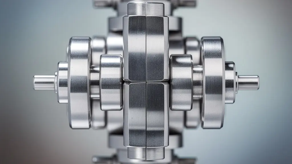 Gros plan macro sur mécanisme de précision suisse avec tolérances au micron