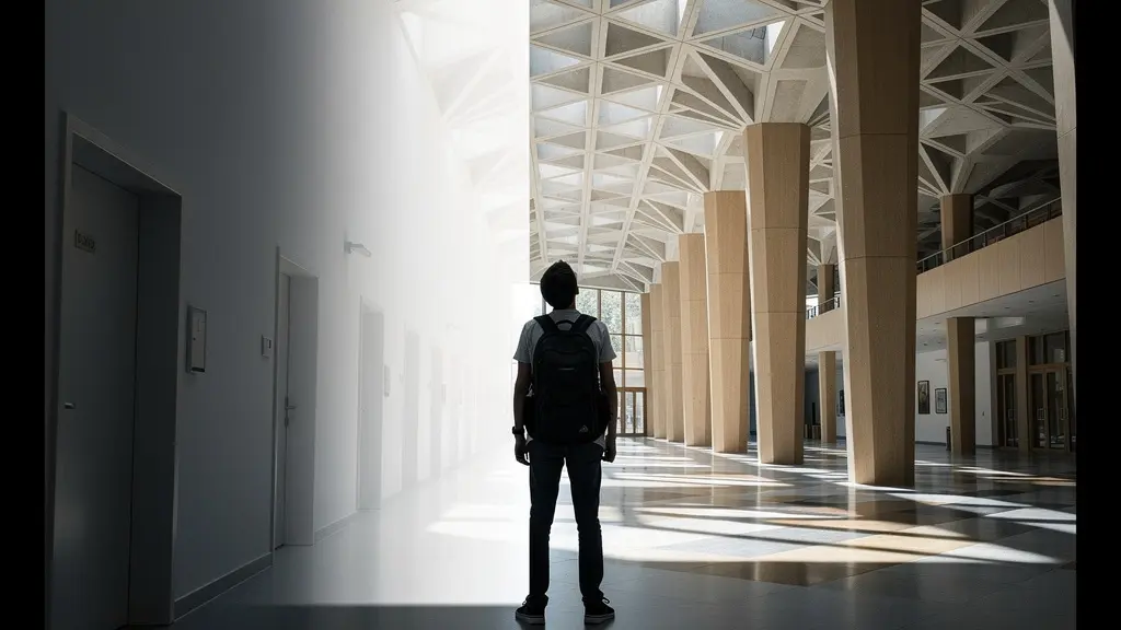 Graphique symbolique représentant le passage difficile entre école obligatoire et gymnase